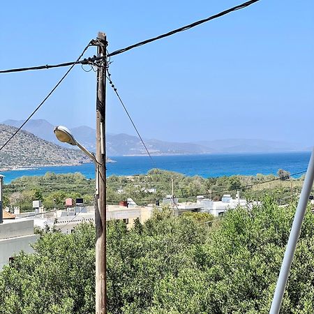 “Shiny” Sea View Apartment At Istron Agios Nikolaos Exterior foto
